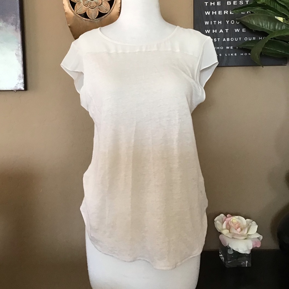 DKNYC Cream Blouse